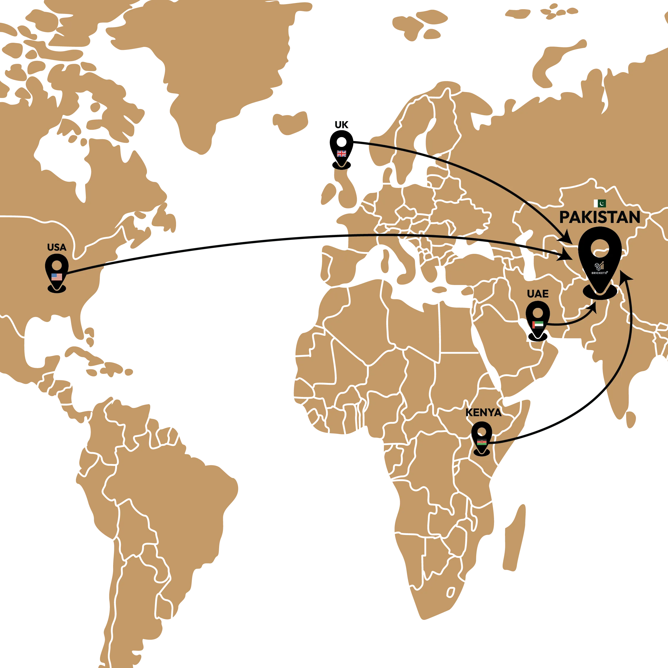 Global Operational Network Map